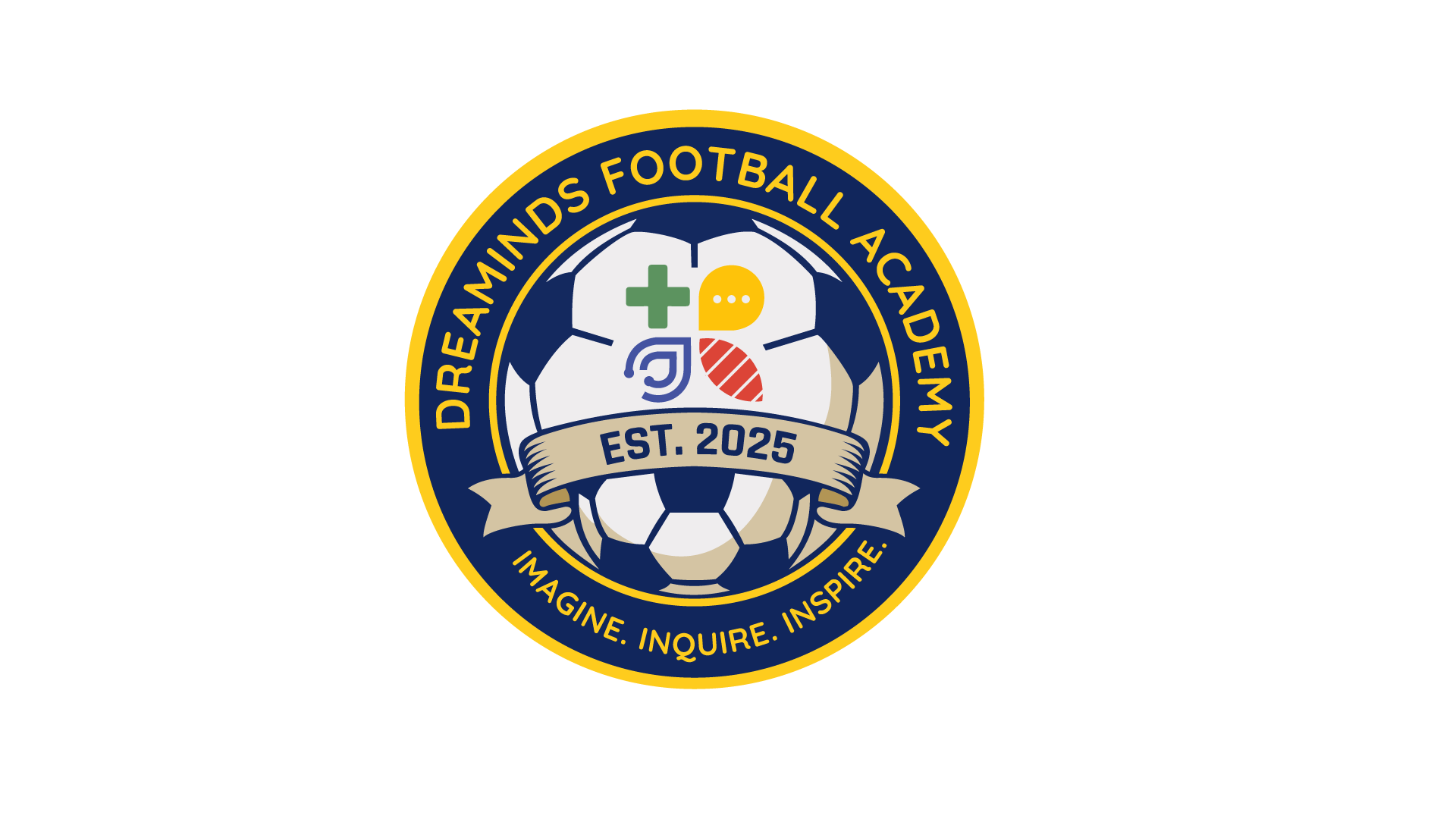 DreaMinds Football Academy crest